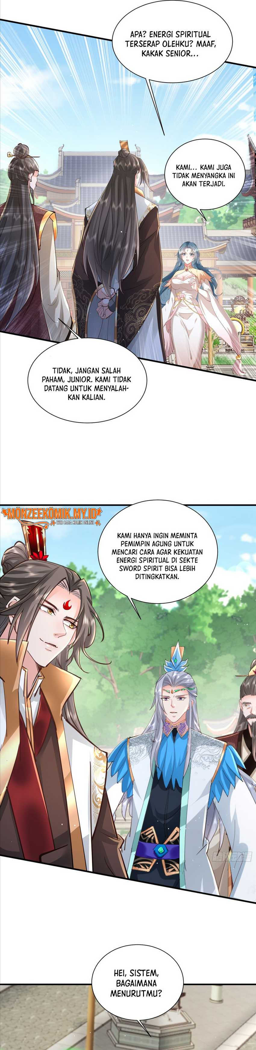 Humble System, Kneel and Beg Me to Be Invincible Color Chapter 54