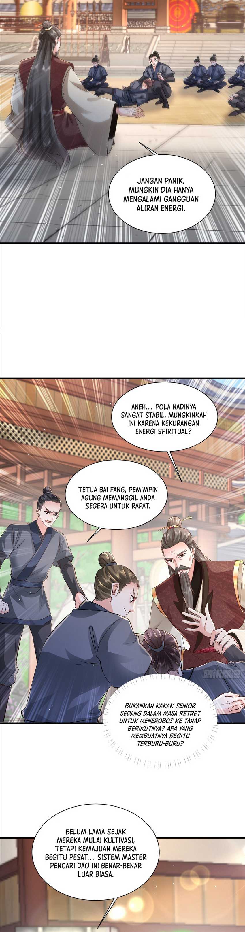 Humble System, Kneel and Beg Me to Be Invincible Color Chapter 54