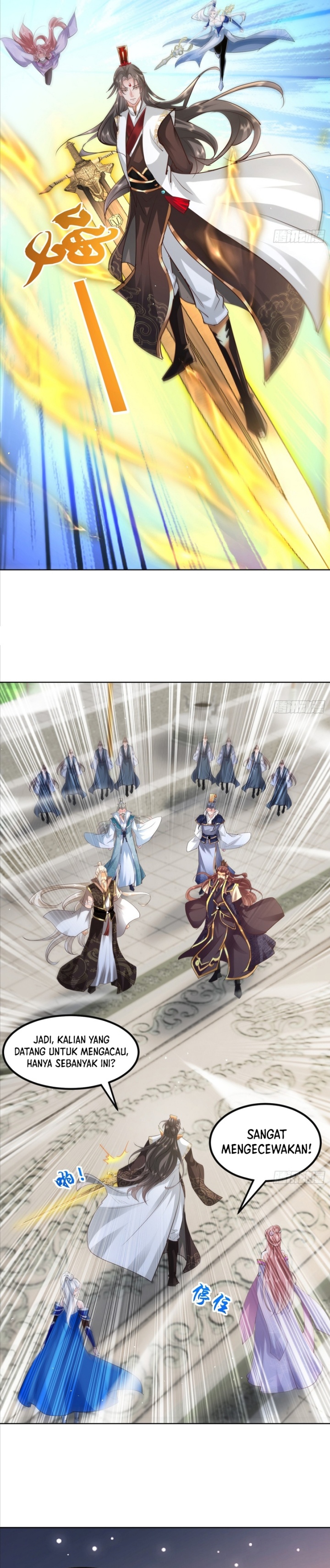 Humble System, Kneel and Beg Me to Be Invincible Color Chapter 57