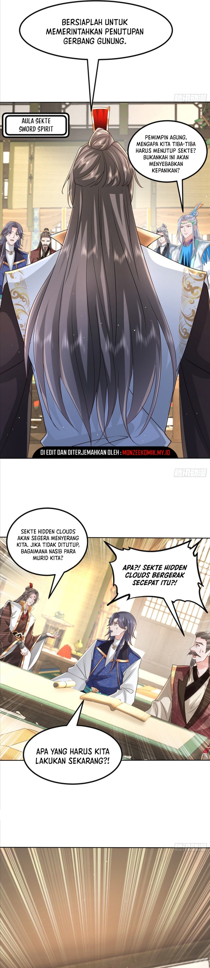 Humble System, Kneel and Beg Me to Be Invincible Color Chapter 57