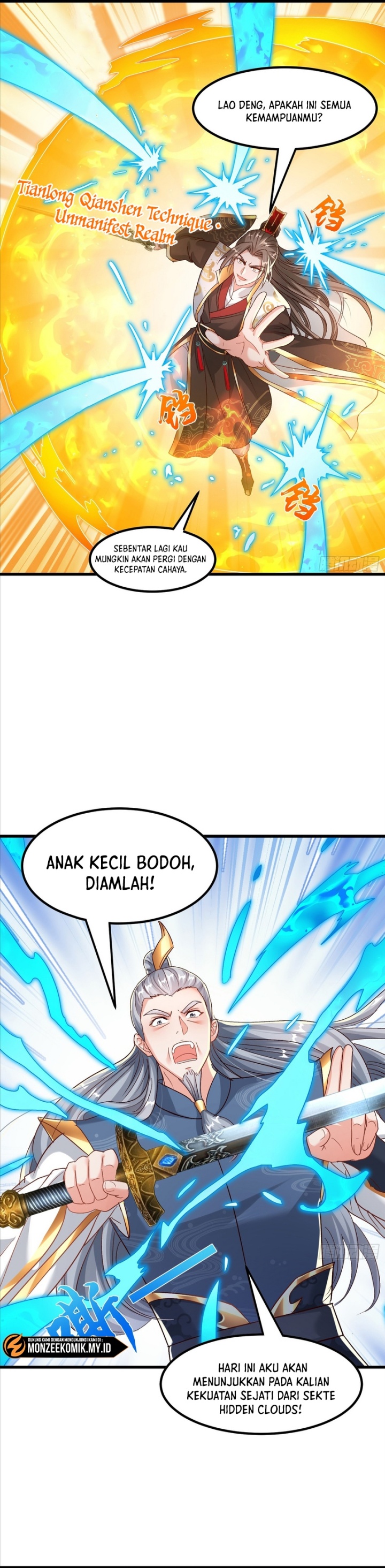 Humble System, Kneel and Beg Me to Be Invincible Color Chapter 58