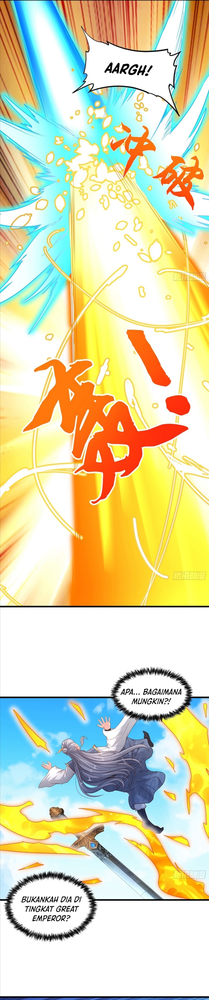 Humble System, Kneel and Beg Me to Be Invincible Color Chapter 58