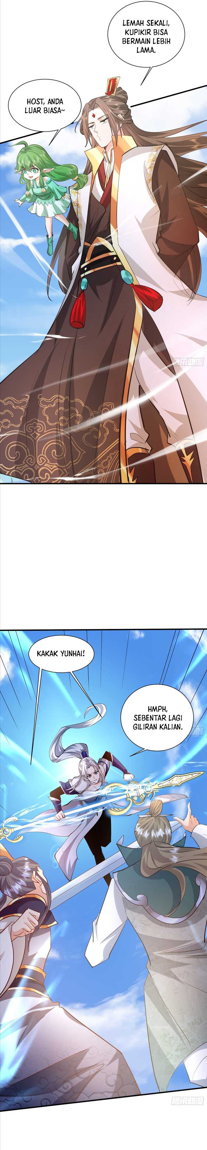 Humble System, Kneel and Beg Me to Be Invincible Color Chapter 59