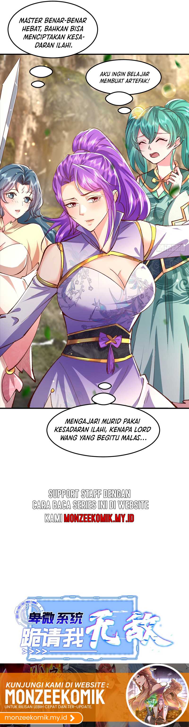 Humble System, Kneel and Beg Me to Be Invincible Color Chapter 61