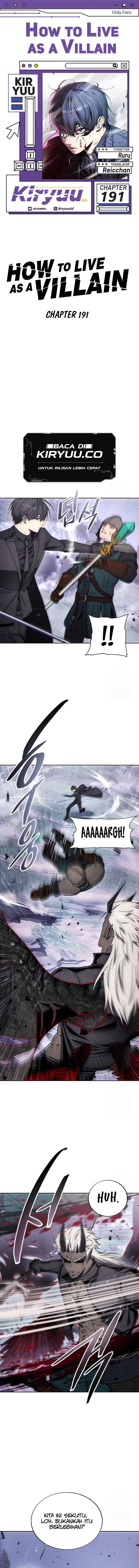 How to Live as a Villain Chapter 191