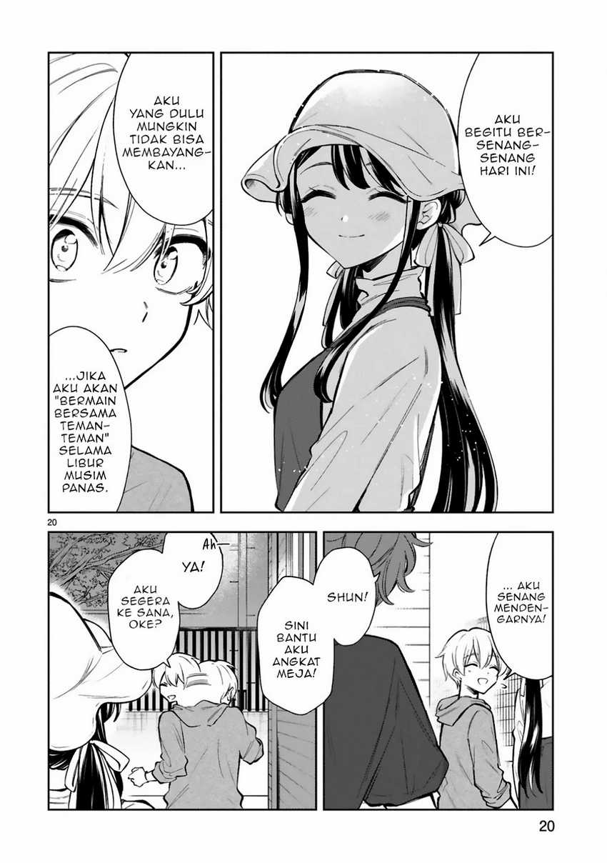 Ichijou-san wa Kao ni Deyasui Chapter 19