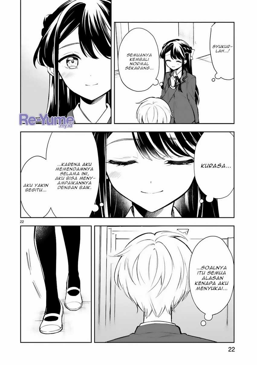 Ichijou-san wa Kao ni Deyasui Chapter 20