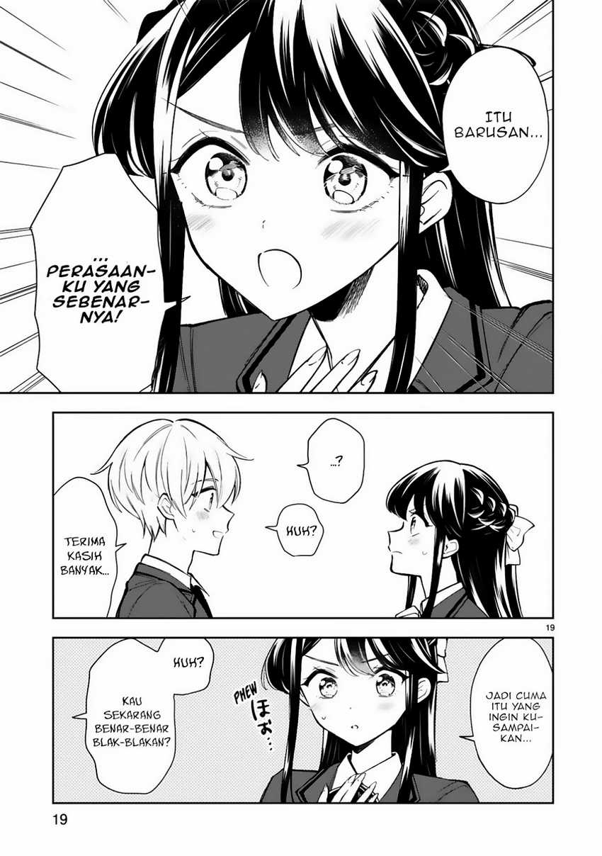 Ichijou-san wa Kao ni Deyasui Chapter 20