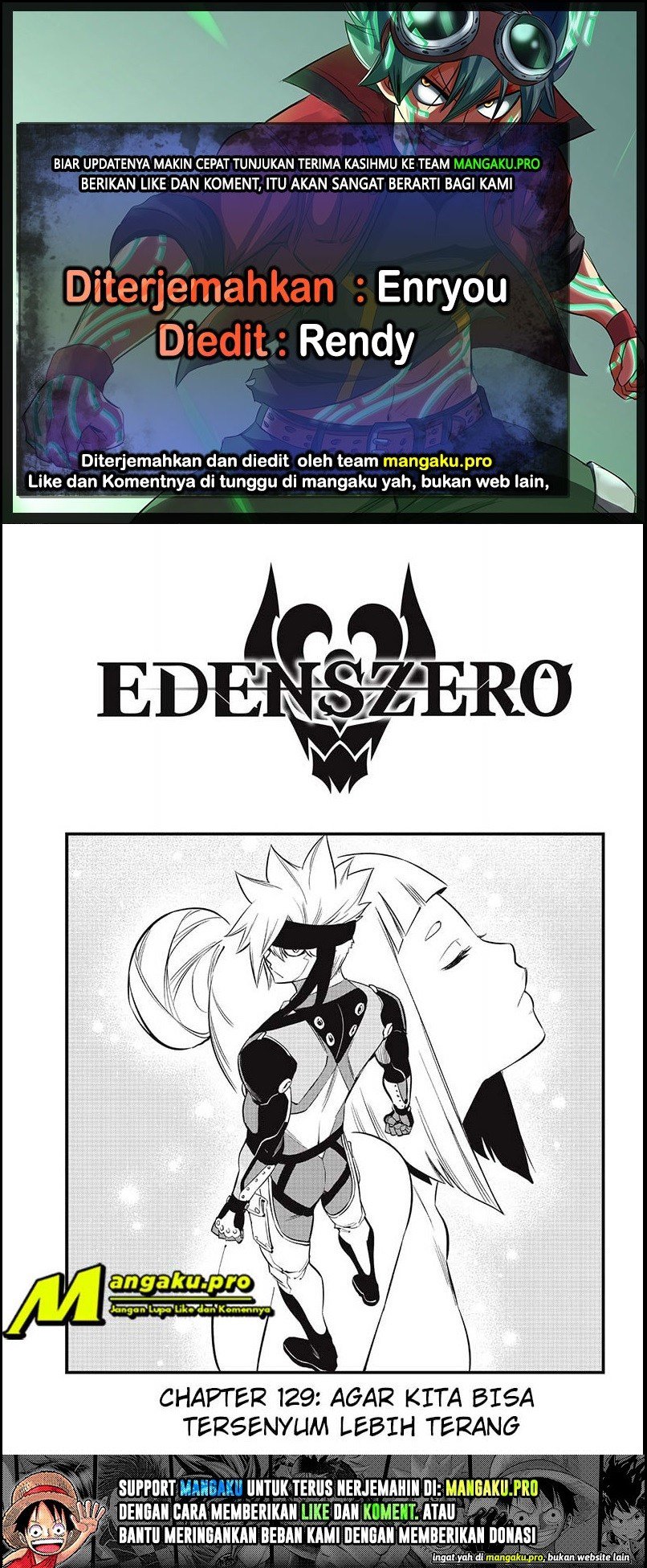 Eden’s Zero Chapter 129