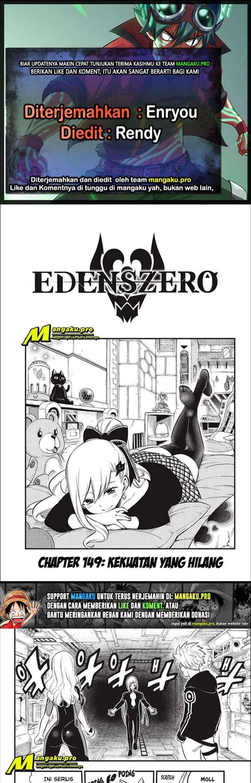 Eden’s Zero Chapter 149