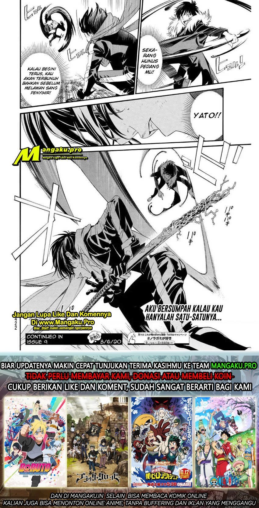 Noragami Chapter 89