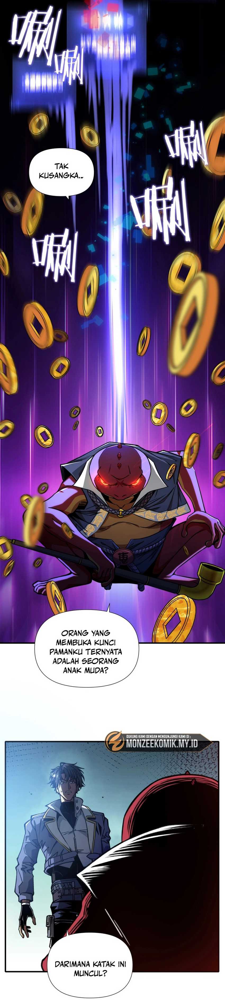 Start by changing your job to the God of Wealth and taming billions of divine pets! Chapter 01