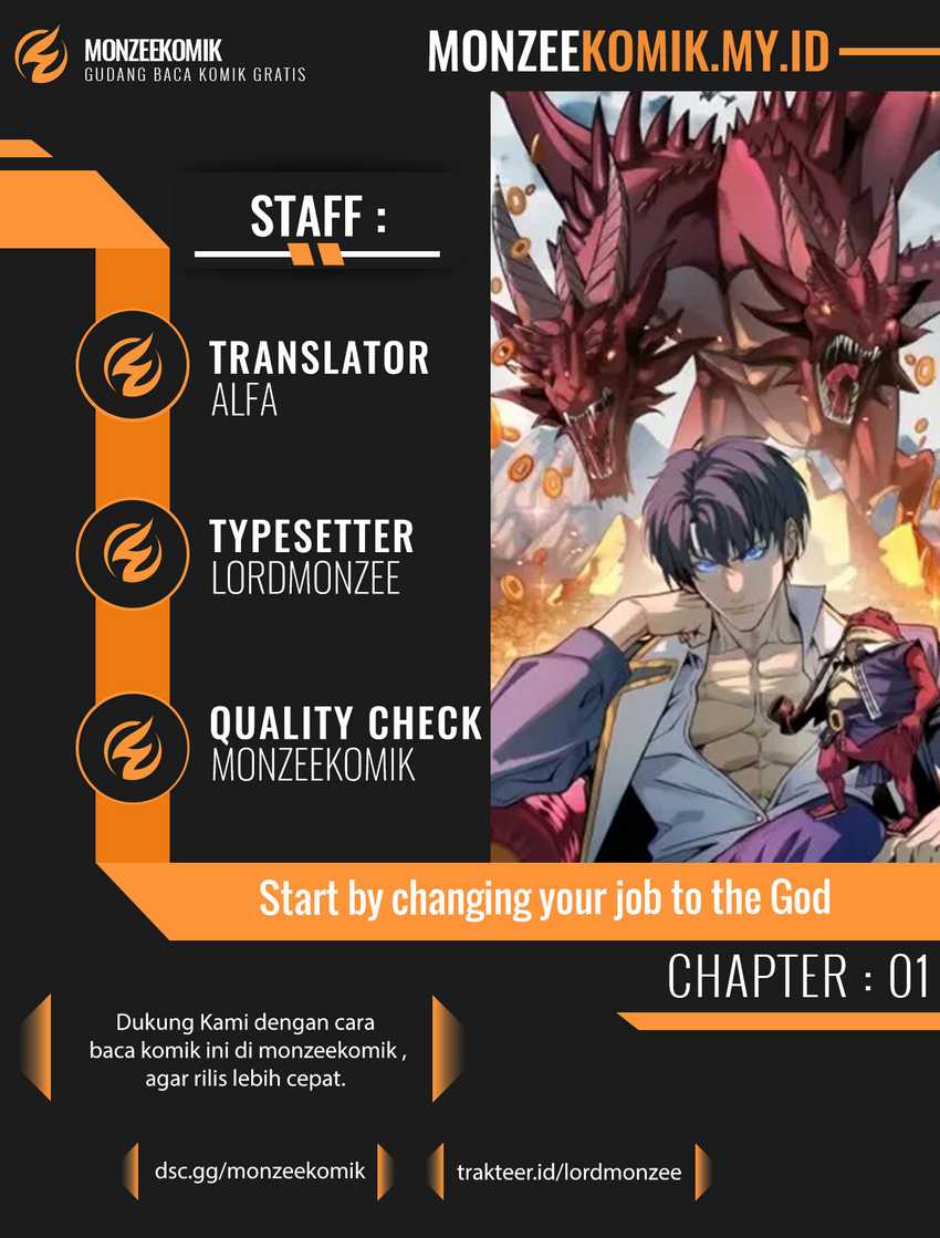 Start by changing your job to the God of Wealth and taming billions of divine pets! Chapter 01