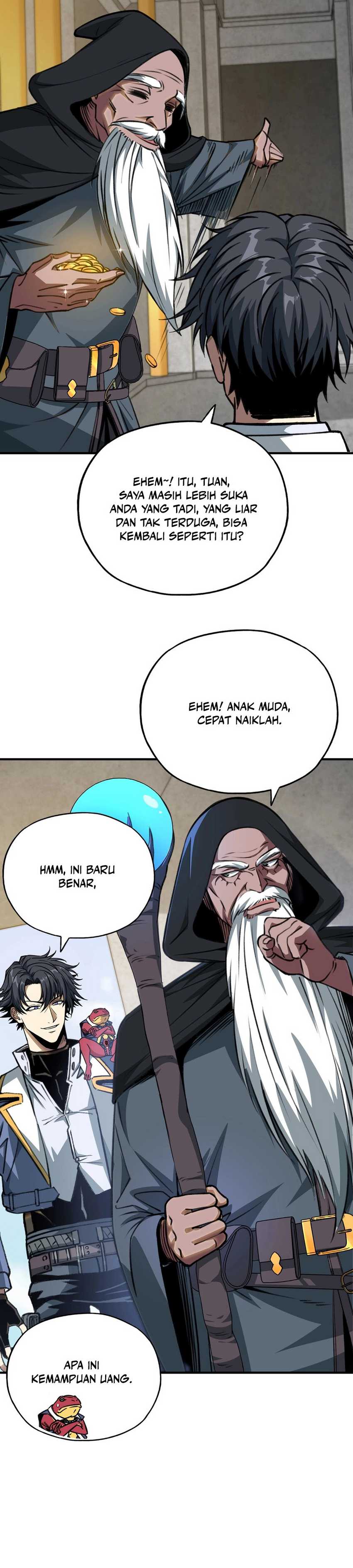 Start by changing your job to the God of Wealth and taming billions of divine pets! Chapter 02