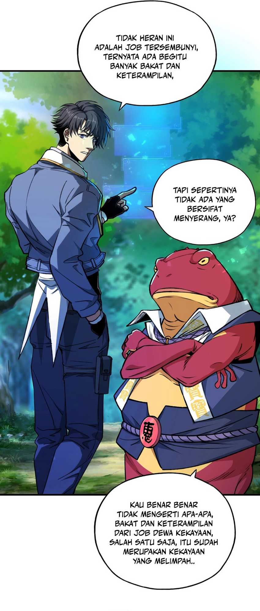 Start by changing your job to the God of Wealth and taming billions of divine pets! Chapter 02