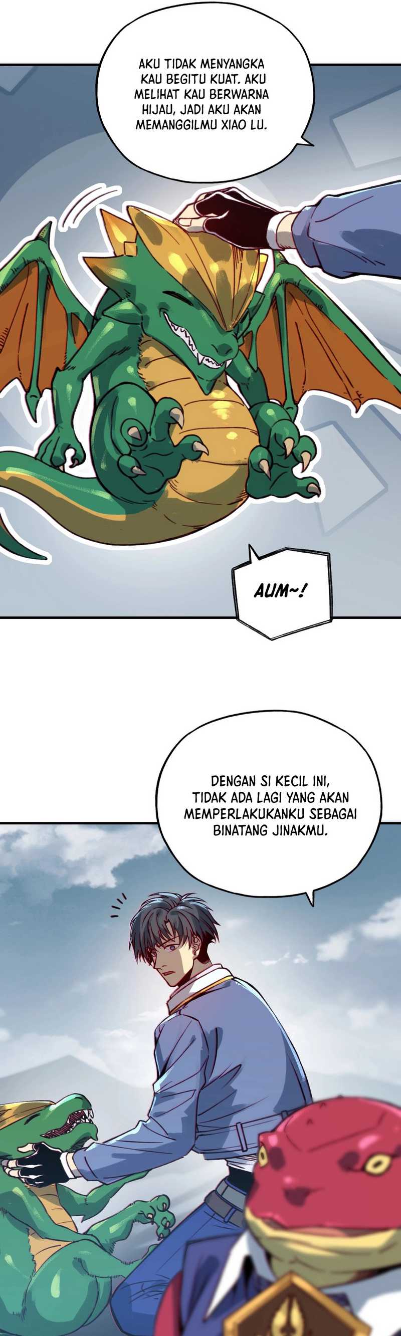 Start by changing your job to the God of Wealth and taming billions of divine pets! Chapter 04