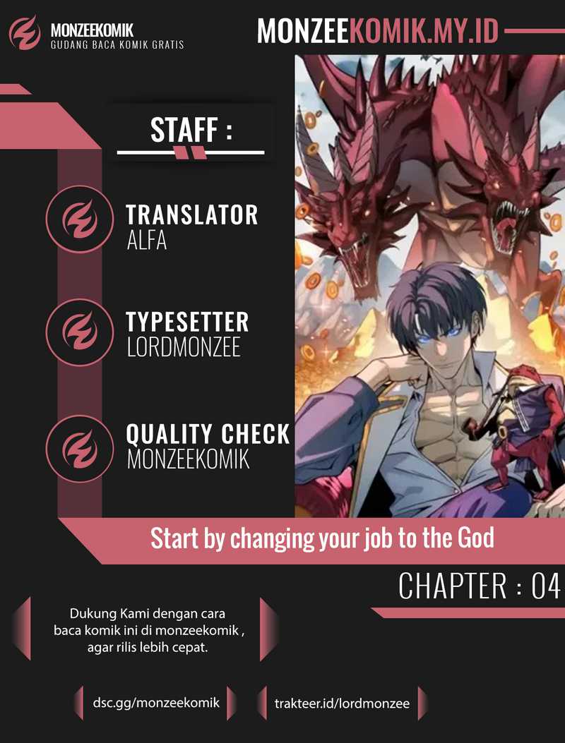 Start by changing your job to the God of Wealth and taming billions of divine pets! Chapter 04