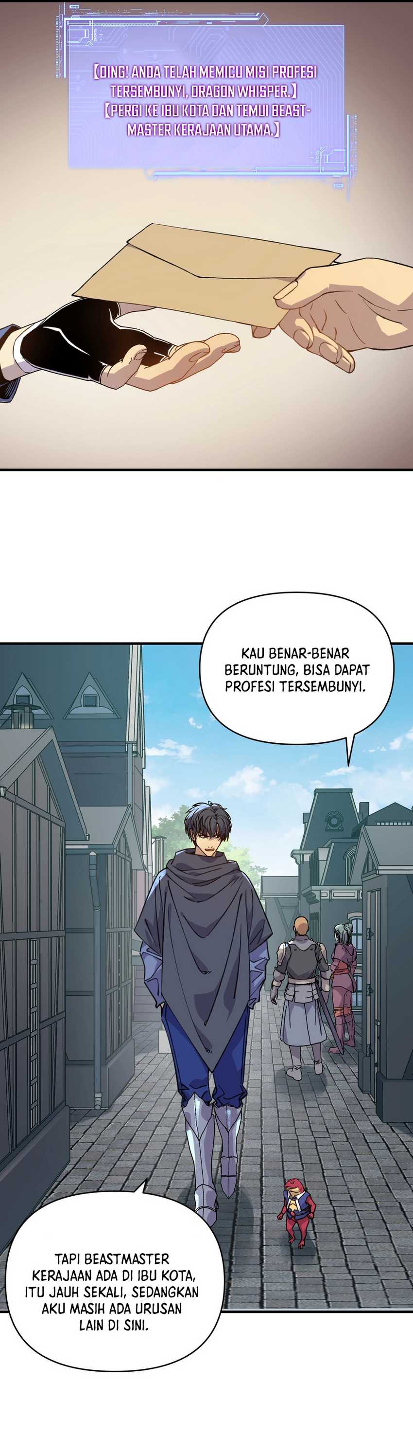 Start by changing your job to the God of Wealth and taming billions of divine pets! Chapter 07