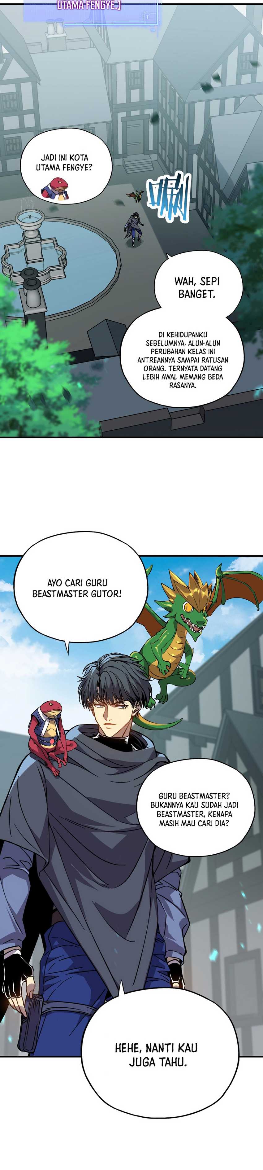 Start by changing your job to the God of Wealth and taming billions of divine pets! Chapter 07
