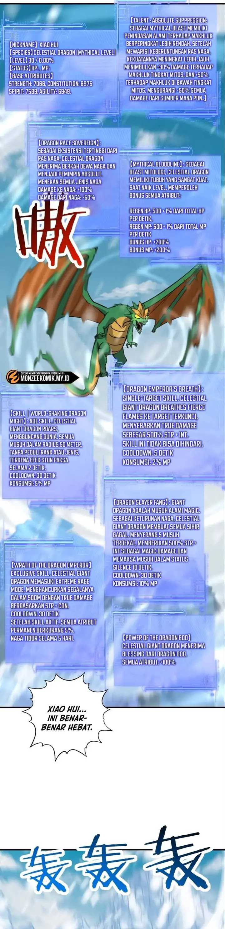 Start by changing your job to the God of Wealth and taming billions of divine pets! Chapter 17