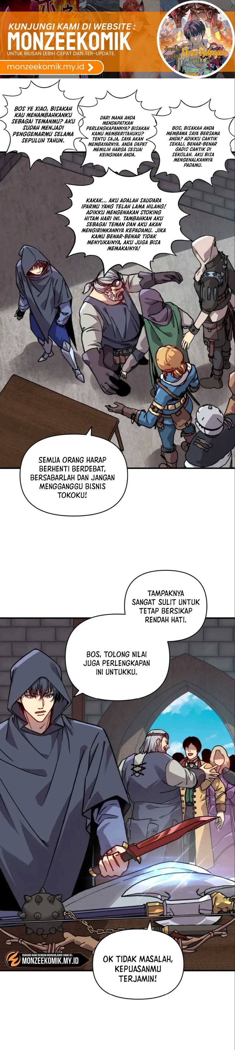 Start by changing your job to the God of Wealth and taming billions of divine pets! Chapter 18