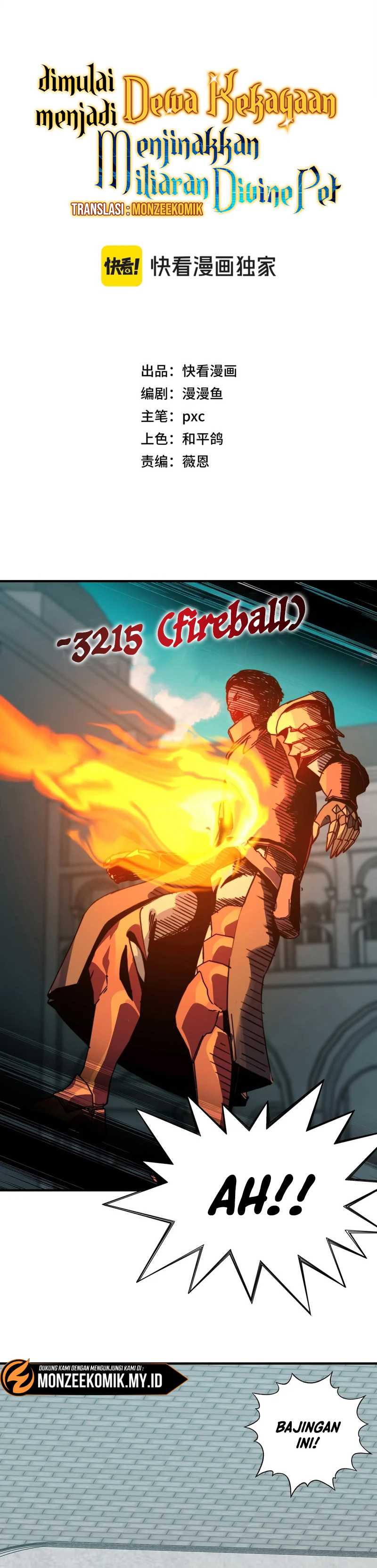 Start by changing your job to the God of Wealth and taming billions of divine pets! Chapter 19