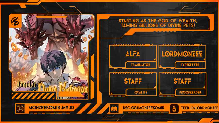 Start by changing your job to the God of Wealth and taming billions of divine pets! Chapter 24