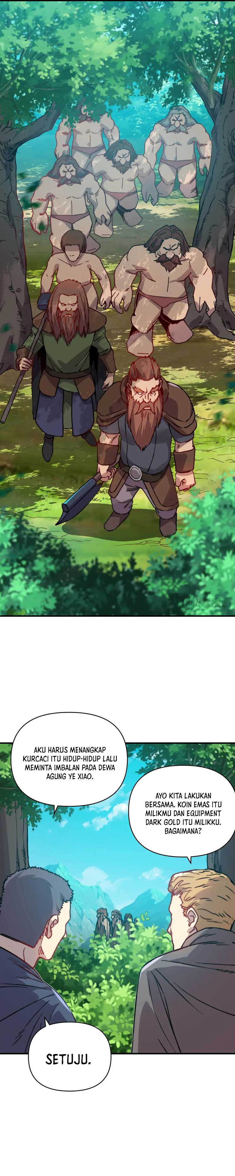 Start by changing your job to the God of Wealth and taming billions of divine pets! Chapter 24