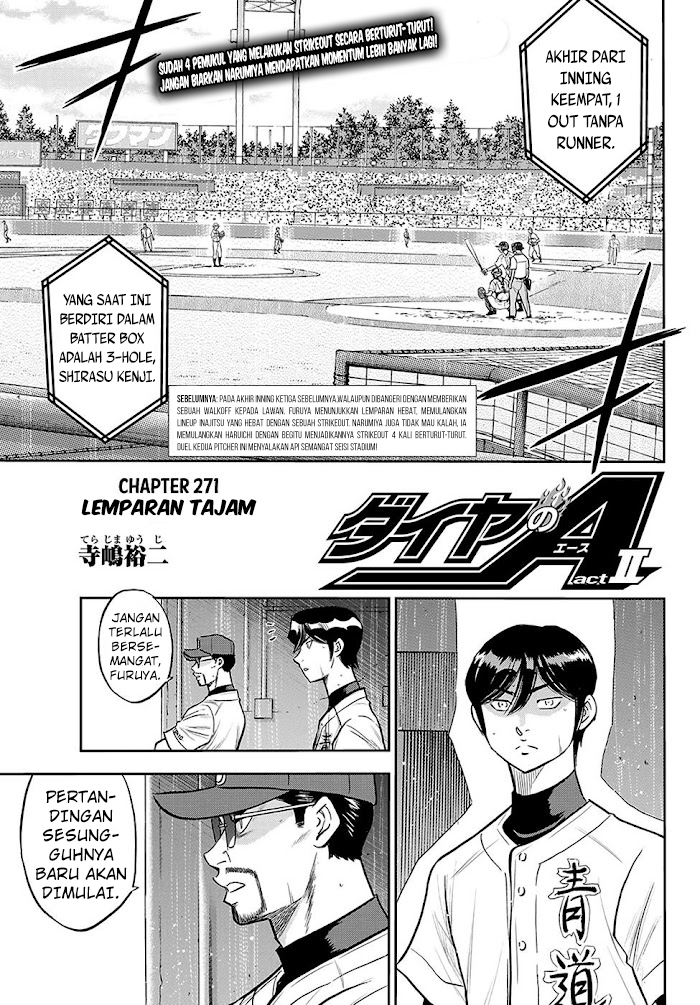 Diamond no Ace Act 2 Chapter 271