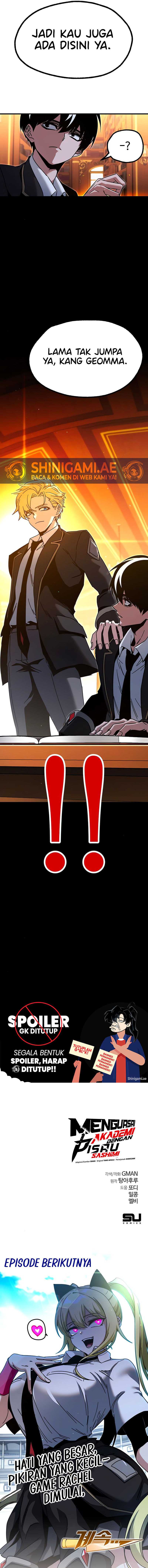 I Took over The Academy With a Single Sashimi Knife Chapter 39