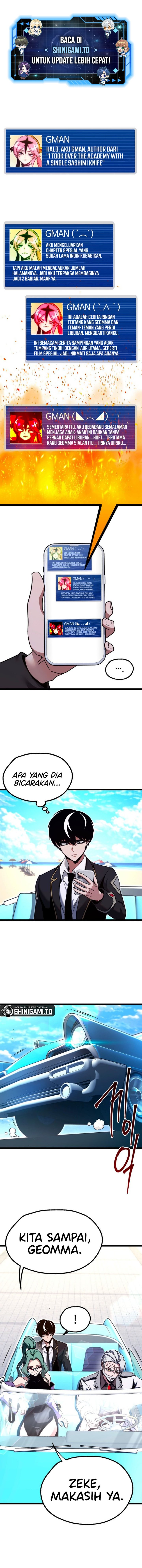 I Took over The Academy With a Single Sashimi Knife Chapter 49.5