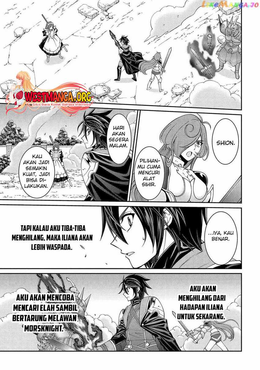 Shikkoku Tsukai no Saikyo Yusha Nakama Zen'in ni Uragira Retanode Saikyo no Mamono chapter 76 halaman 22