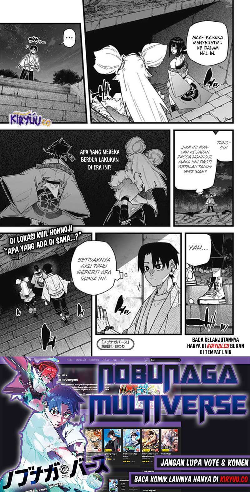 Nobunaga Multiverse Chapter 08.1