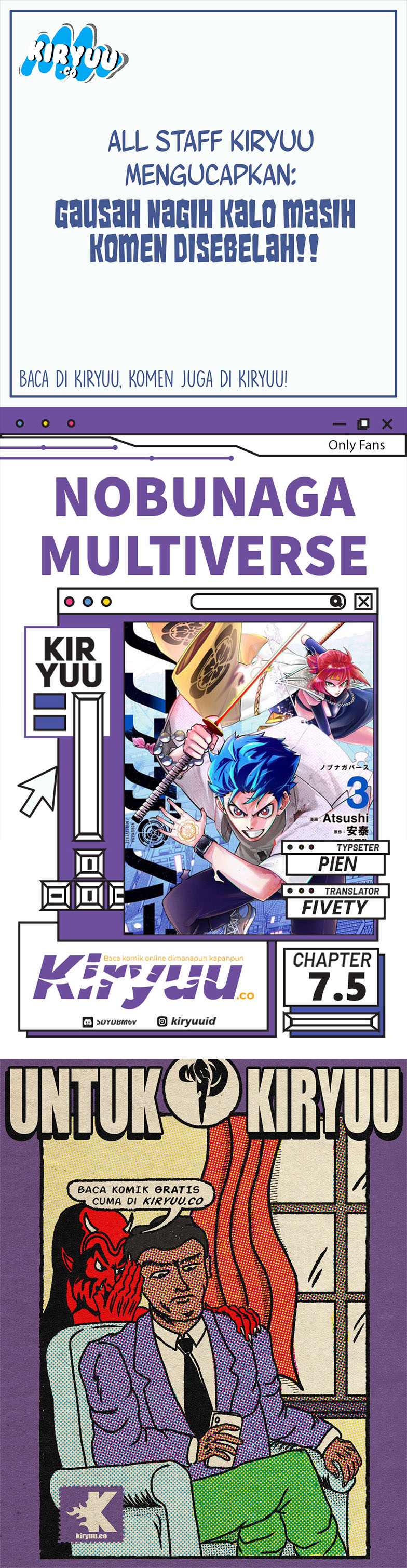 Nobunaga Multiverse Chapter 7.5