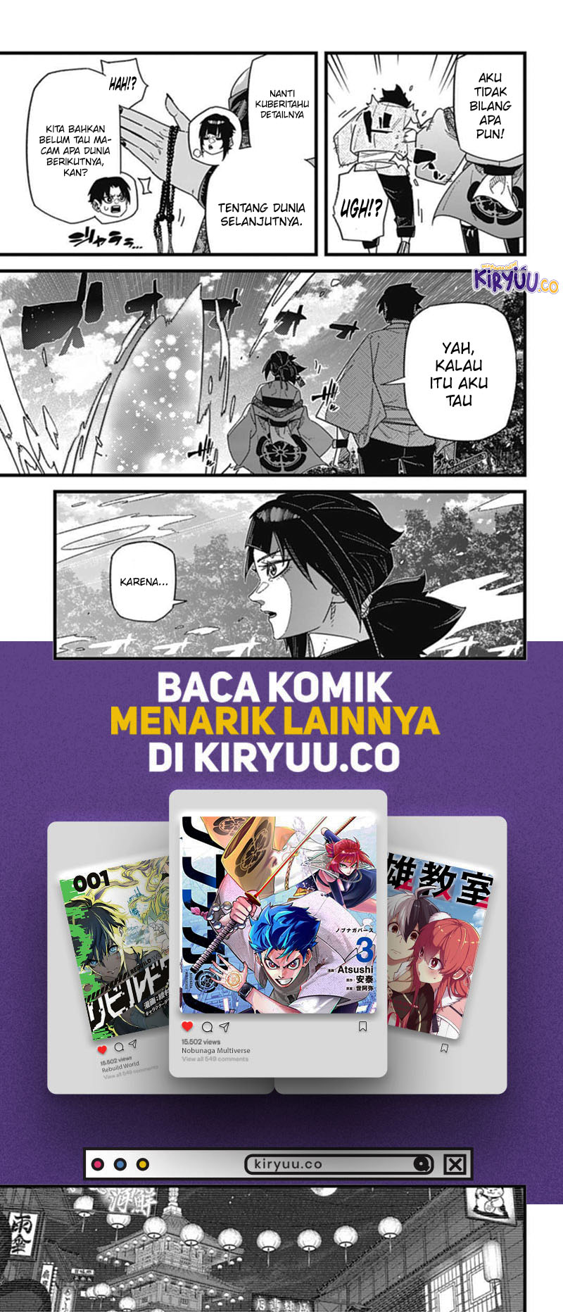 Nobunaga Multiverse Chapter 7.5