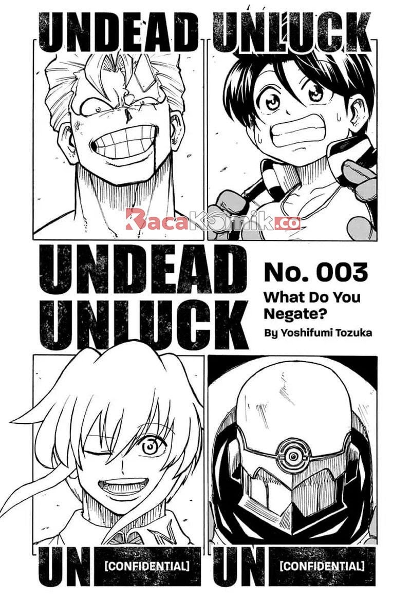Undead Unluck Chapter 03