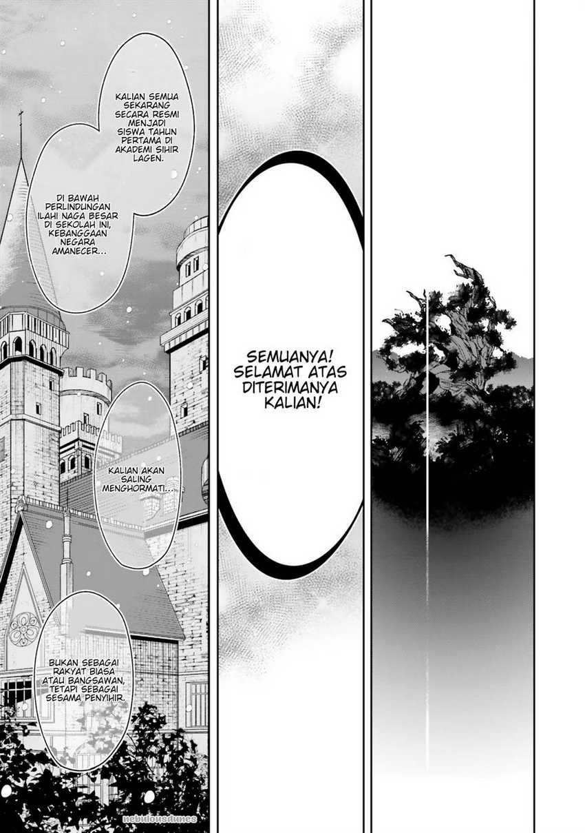 Shi ni Modori no Mahou Gakkou Seikatsu wo, Moto Koibito to Prologue Kara (Tadashi, Koukando wa Zero) Chapter 01