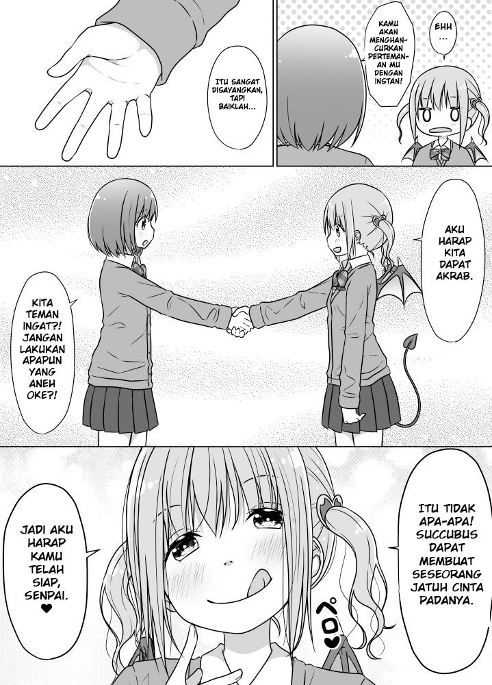 Senpai Doesn’t Want to Fall for Her Kouhai Chapter 01