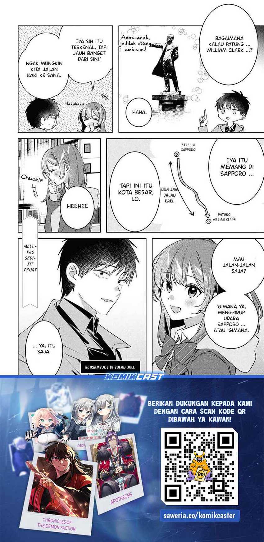 Hige Wo Soru. Soshite Joshikosei Wo Hirou. Chapter 59.1