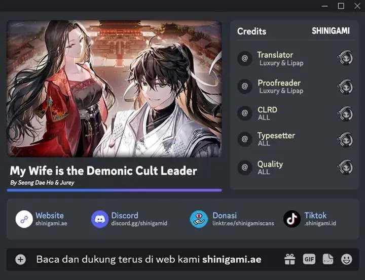 My Wife Is The Demonic Cult Leader Chapter 03