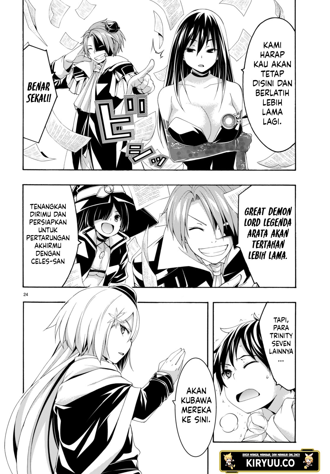Trinity Seven Chapter 144 page 23