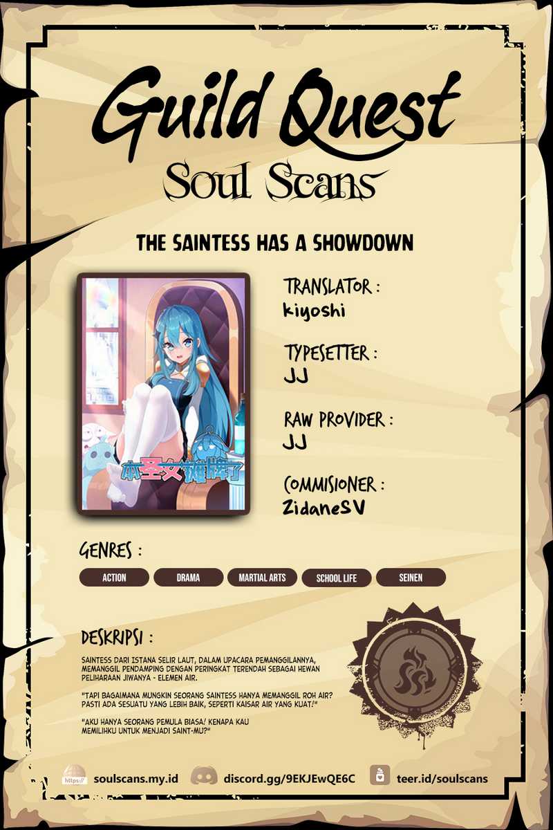 The Saintess Has a Showdown Chapter 102