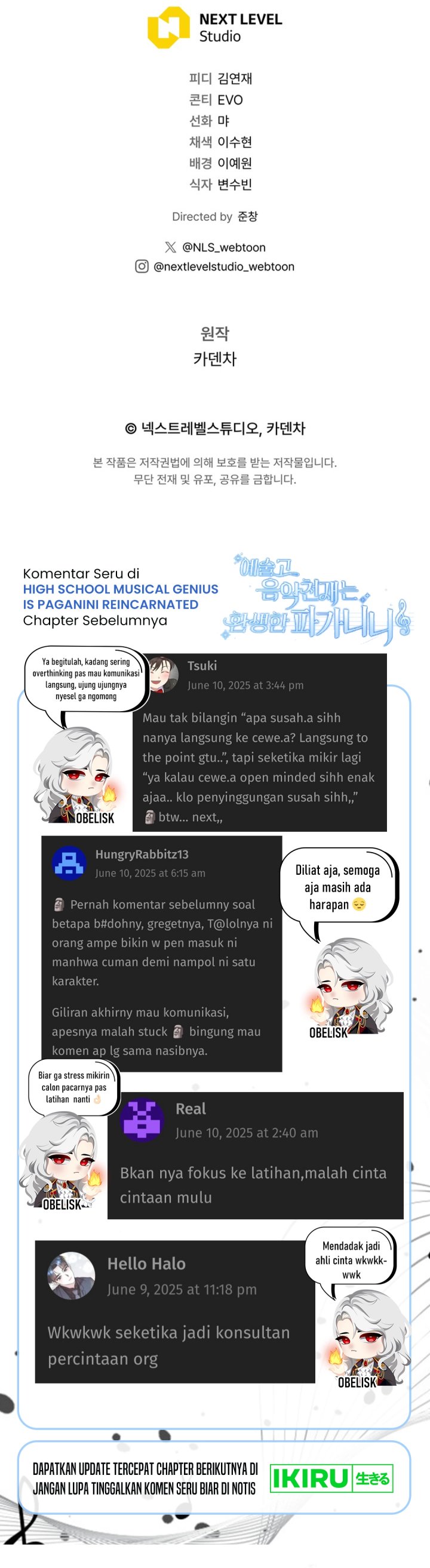 High School Musical Genius Is Paganini Reincarnated Chapter 59