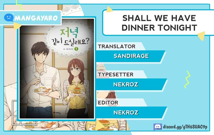 Shall We Have Dinner Tonight? Chapter 02