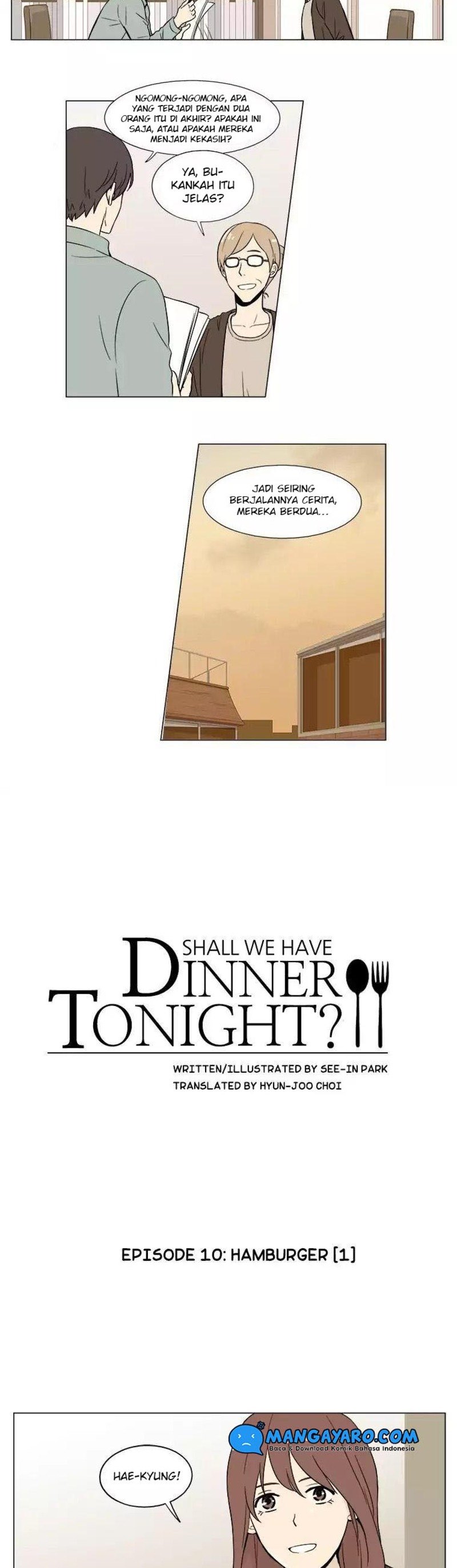 Shall We Have Dinner Tonight? Chapter 10