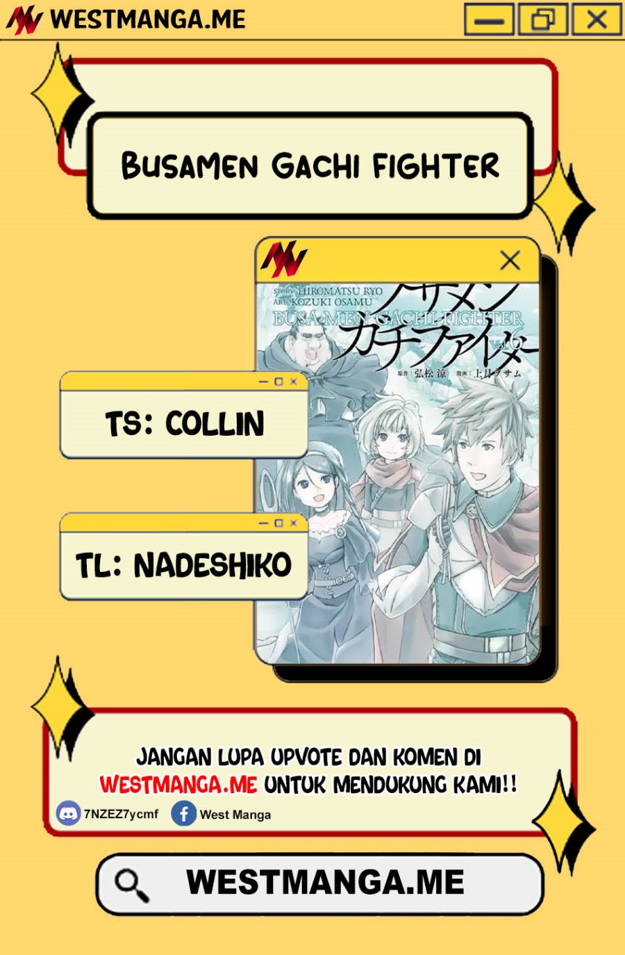 Busa-men Gachi Fighter chapter 18 halaman 4