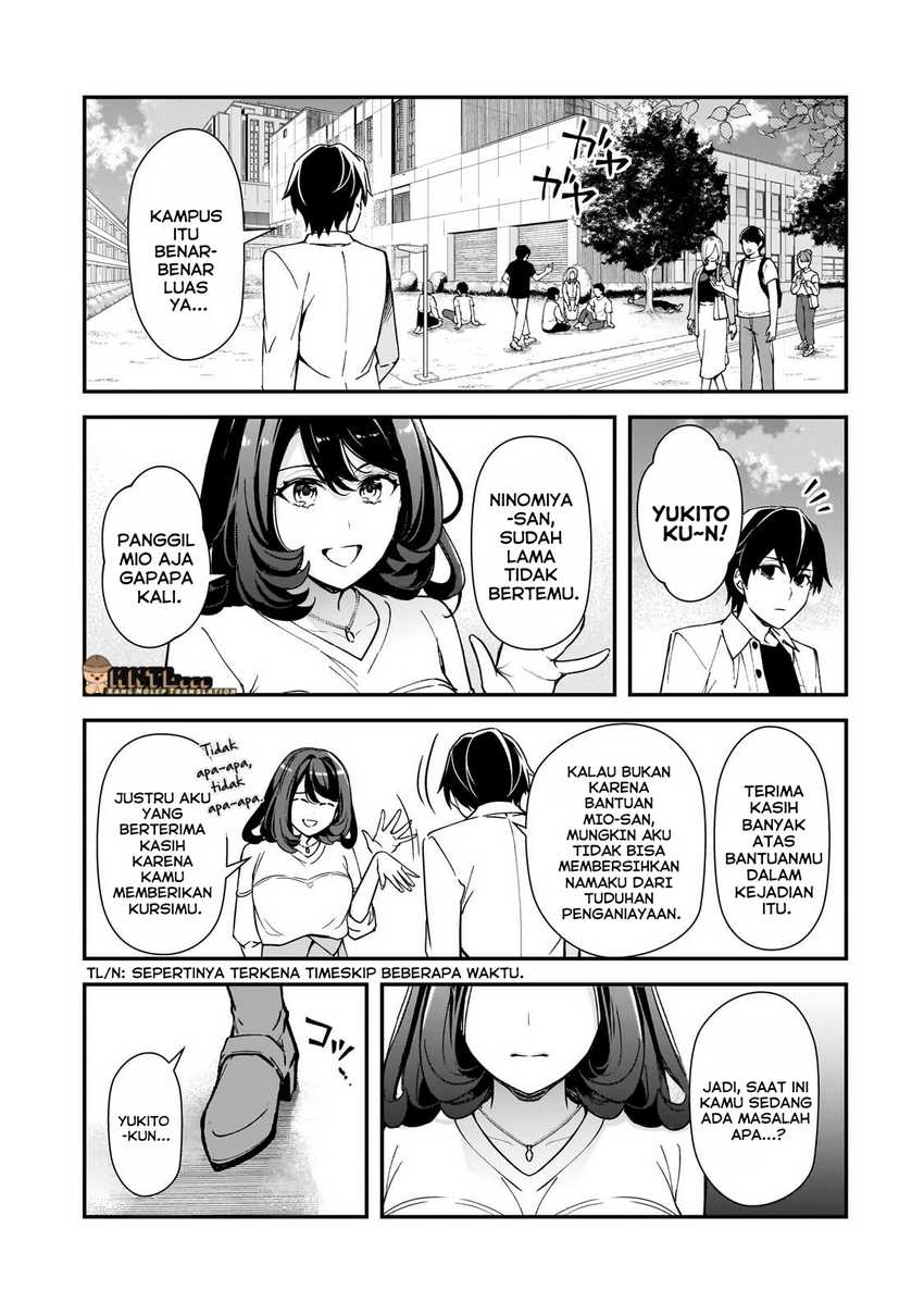 Ore ni Trauma wo Ataeta Joshi-tachi ga Chirachira Mitekuru kedo, Zannen desu ga Teokure desu Chapter 19.1