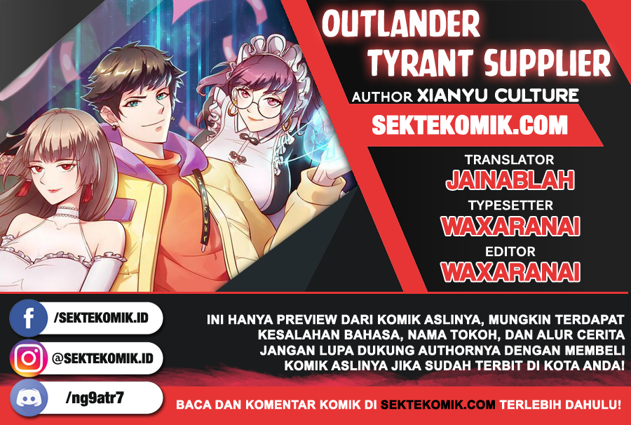 Outlander Tyrant Supplier Chapter 01