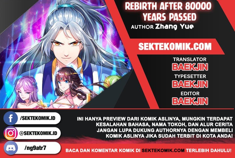 Rebirth After 80.000 Years Passed Chapter 104
