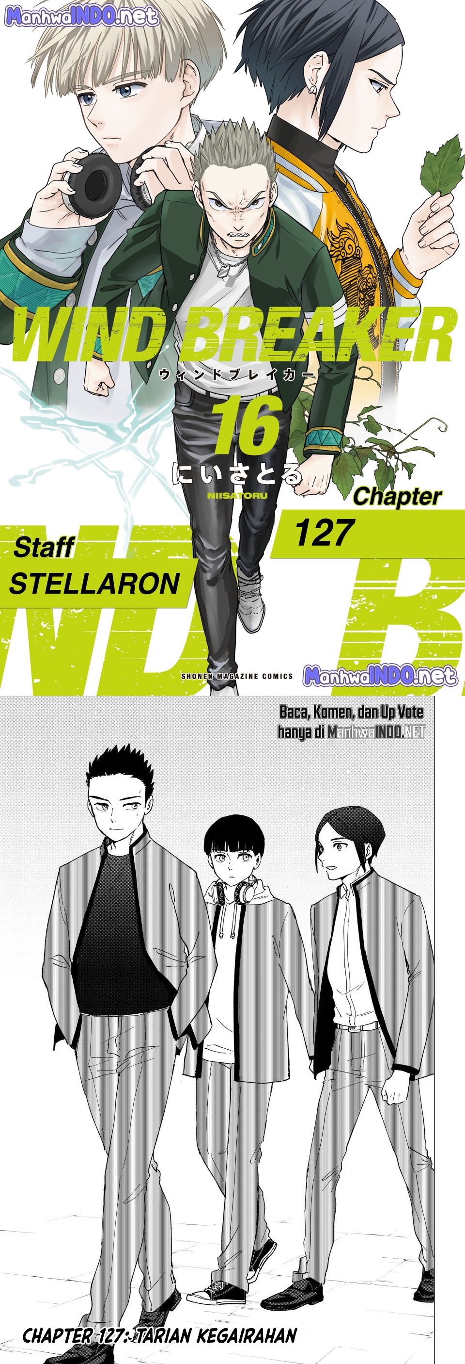 Wind Breaker (NII Satoru) Chapter 127